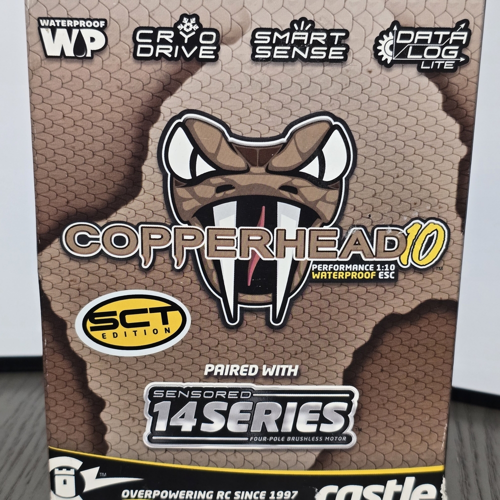 Copperhead 10 Waterproof ESC - Brown